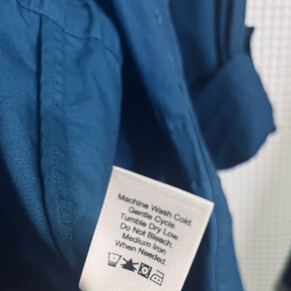 Coldwater Creek Cotton Ringstop Button Drawstring Jacket 4 Pocket Jacket size 10 - Picture 8 of 11